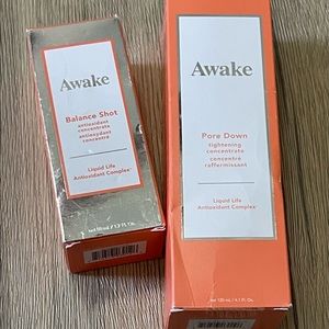 Awake by Tarte Serums NWB Pore Concentrate and Antioxidant Concentrate
